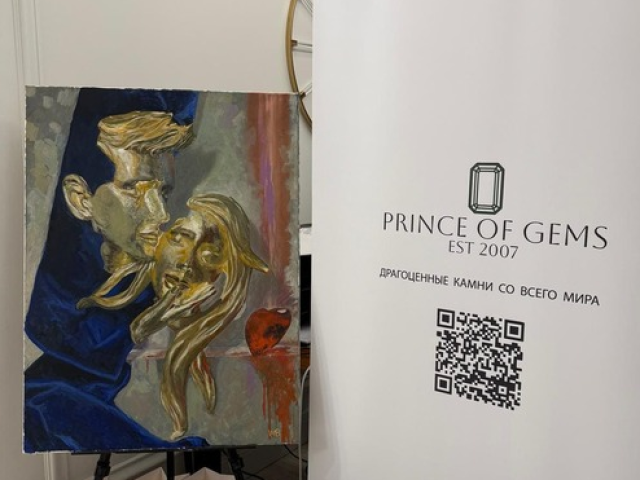 Ночь на берегу Москвы-реки: Валерий Баранов представляет свой вернисаж в центре столицы