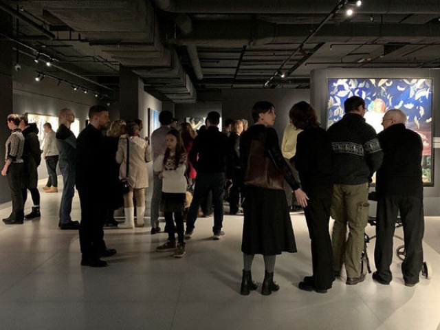 КОМАНДА ГАЛЕРЕИ BARANOW ART ПОСЕТИЛА ПРИЁМ, ПОСВЯЩЕННЫЙ ЗАКРЫТИЮ ВЫСТАВКИ ИВАНА КОРШУНОВА «ЭСХАТОЛОГИЯ XXI ВЕКА»