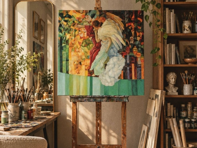 Marina Podgaevskaya – Künstlerin der Baranow Art Gallery: Abstraktion, Surrealismus und die Musik der Farben