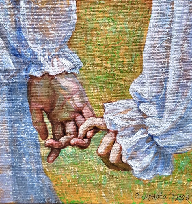 Painting for sale online - Tender feelings