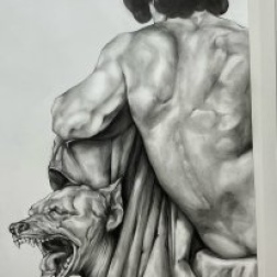 Painting for sale online - A copy of a painting by Roberto Ferri