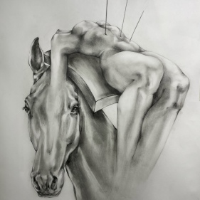 Painting for sale online - Burden and peace