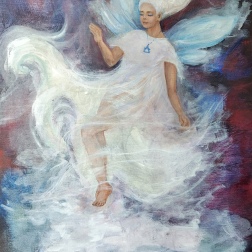 Painting for sale online - Lightness of ether