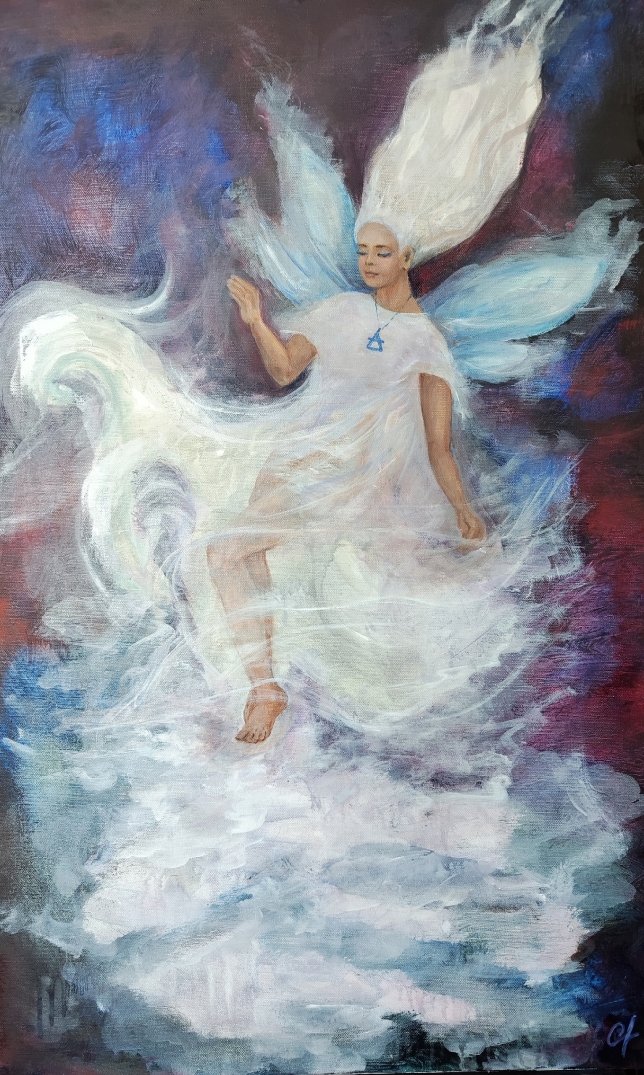 Painting for sale online - Lightness of ether