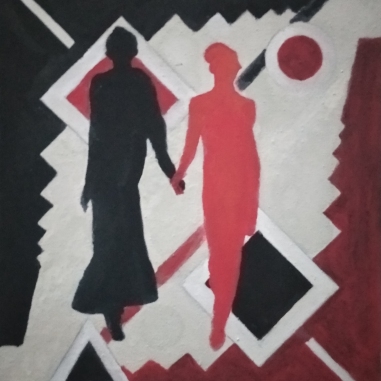 Painting for sale online - The Red Maiden