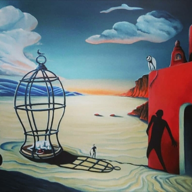 Painting for sale online - Subtle distance