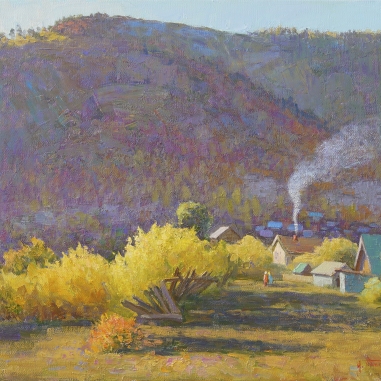 Painting for sale online - Shiryaevo. Autumn evening