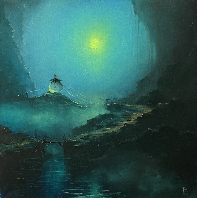 Painting for sale online - Path to the portal