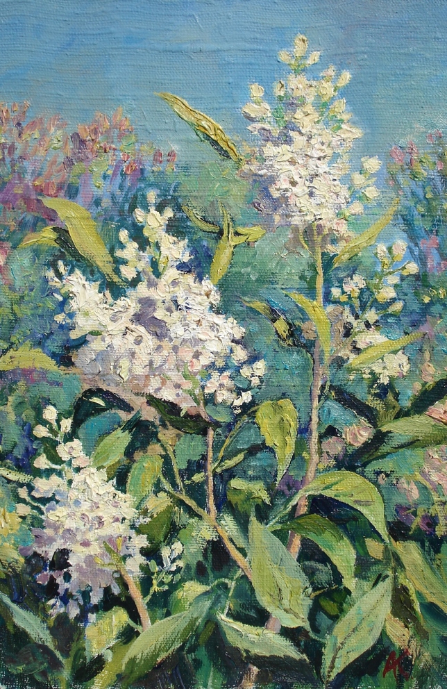 Painting for sale online - Lilac, Morning
