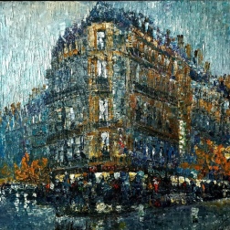 Painting for sale online - Evening rain