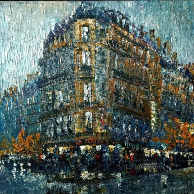Painting for sale online - Evening rain