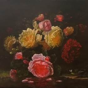 Painting for sale online - A bird by the water