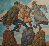 Painting for sale online - Synchronized interpreters