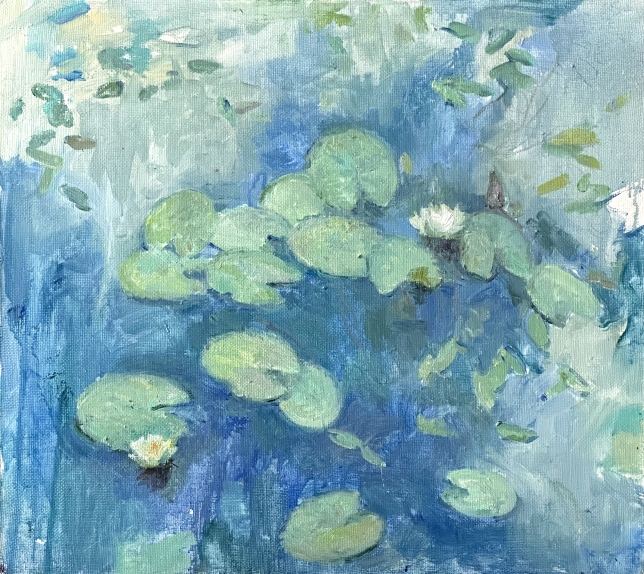 Painting for sale online - Water Lilies