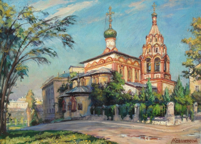 Painting for sale online - Church of the Three Hierarchs on Kulishki