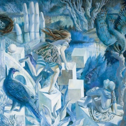 Painting for sale online - Blue dream