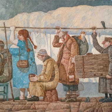 Painting for sale online - Bus