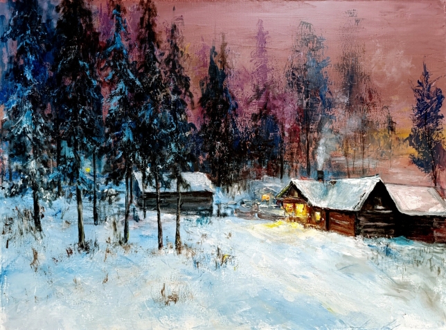 Painting for sale online - The holiday is coming to us 4