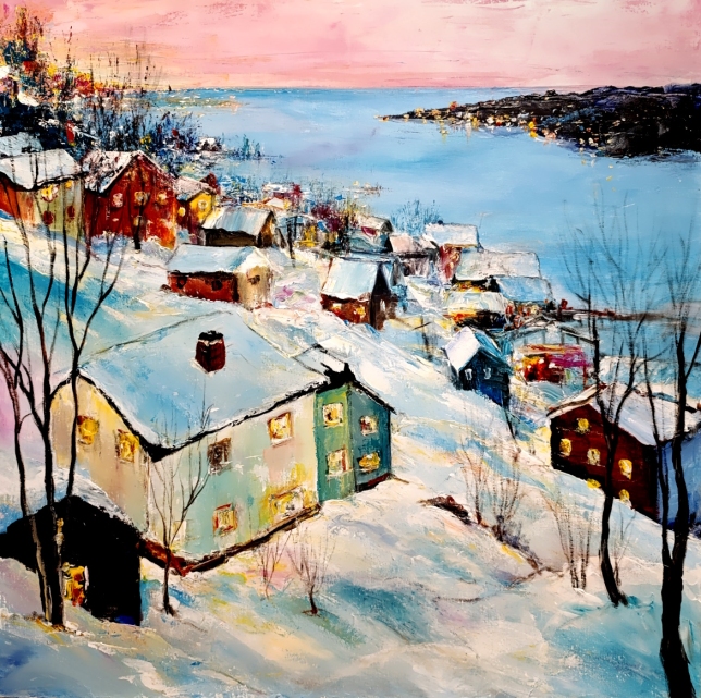Painting for sale online - The holiday is coming to us 3