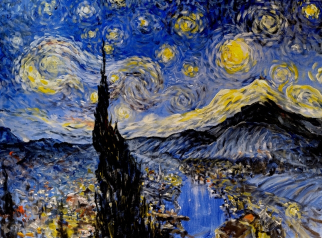 Painting for sale online - Van Goghs Starry Night