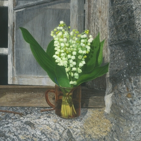Painting for sale online - Lilies of the valley