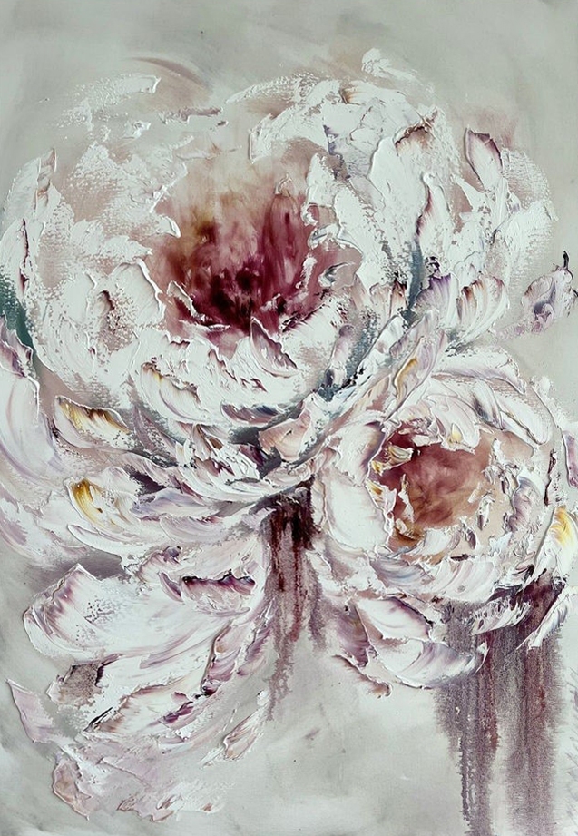 Painting for sale online - ROYAL PEONIES