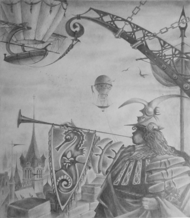 Painting for sale online - The Morning of Leaving