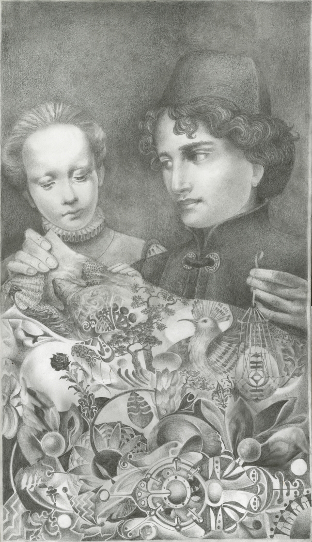 Painting for sale online - Shapes of Things or The End of History 