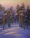 Painting for sale online - Christmas Eve