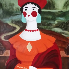 Painting for sale online - Vyatka Mona Lisa