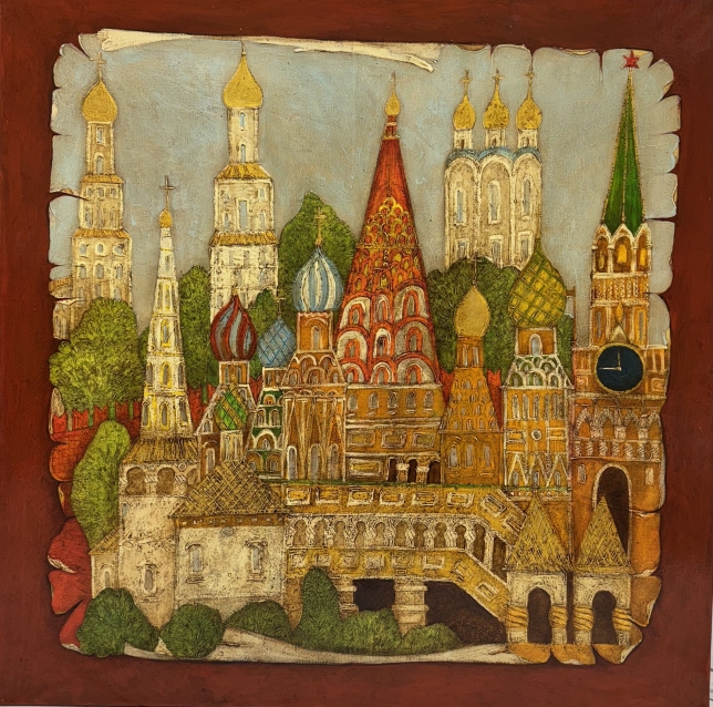 Painting for sale online - Series Kremlin 3/3