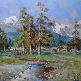 Painting for sale online - Caucasus