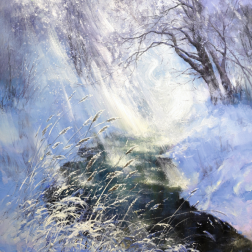 Painting for sale online - Frosty morning