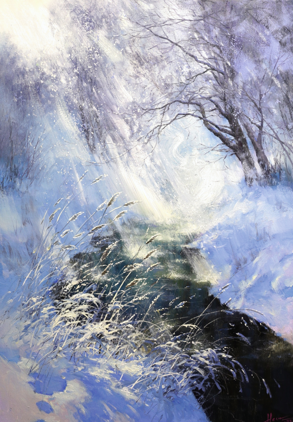 Painting for sale online - Frosty morning