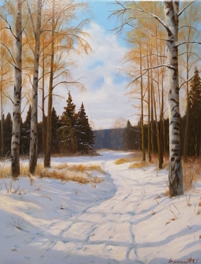 Painting for sale online - Warm day