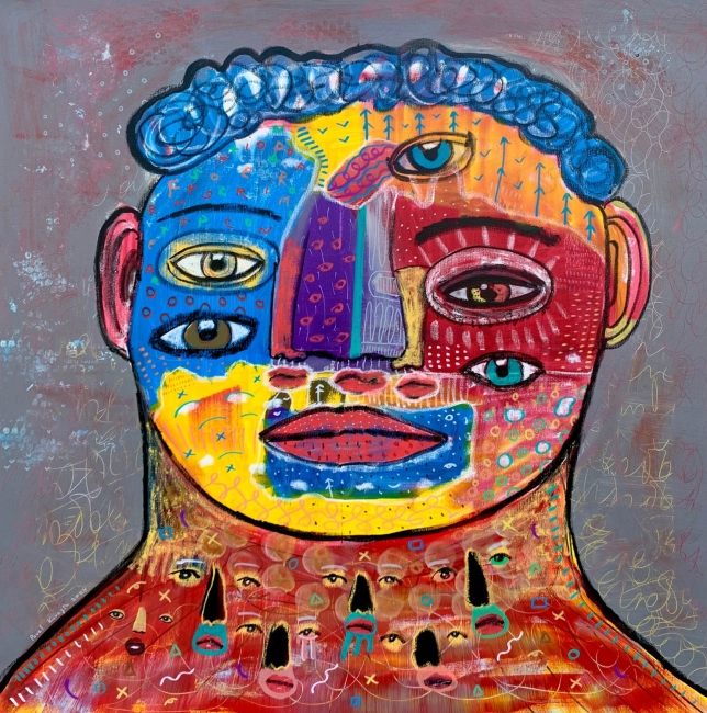 Painting for sale online - God Monster #3