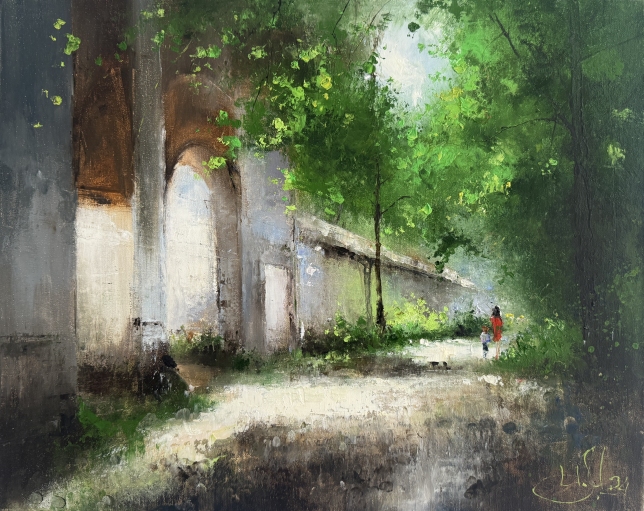 Painting for sale online - Old walls Ostashkov