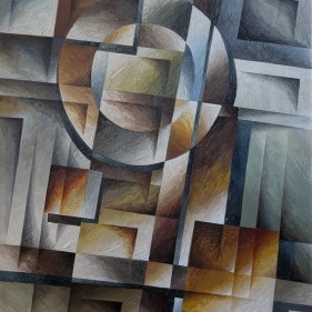 Painting for sale online - Constructive composition