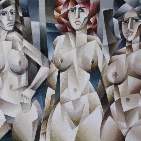 Painting for sale online - Three Graces