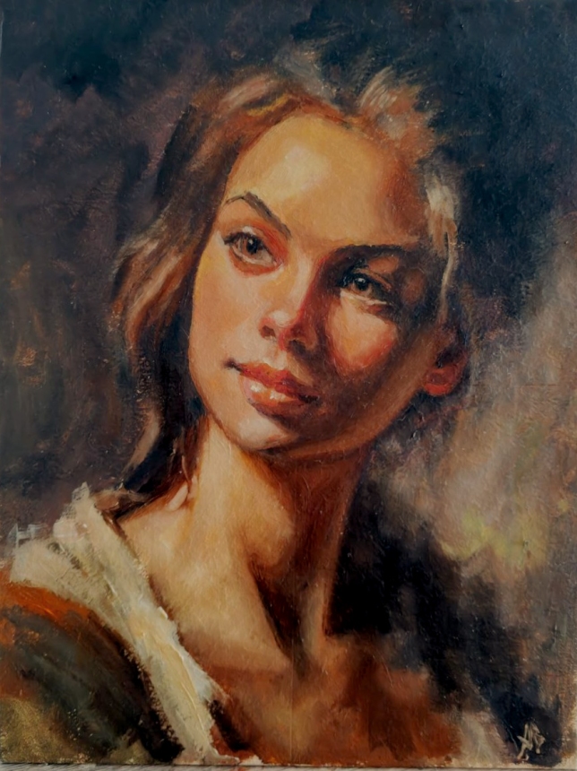 Painting for sale online - Portrait
