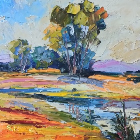 Painting for sale online - Bright autumn