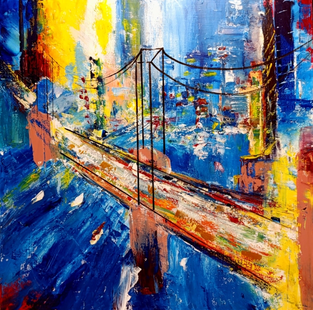 Painting for sale online - Bridge