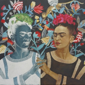 Painting for sale online - Frida Garden of Reflections
