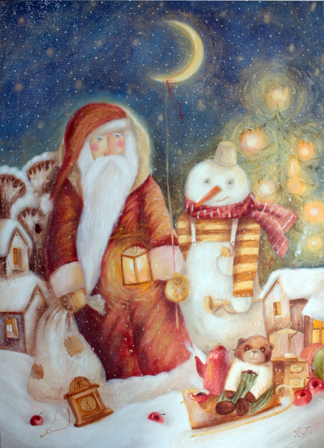 Painting for sale online - Magical evening