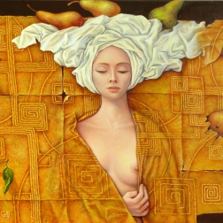 Painting for sale online - Pear captivity