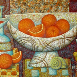 Painting for sale online - Still life with oranges