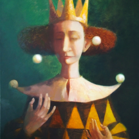 Painting for sale online - Juggler