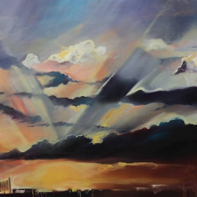 Painting for sale online - Downtown