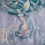 Painting for sale online - Freedom from anxious thoughts