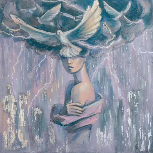 Painting for sale online - Freedom from anxious thoughts